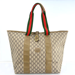 Gucci Plus Web Sherry Line Boston Bag