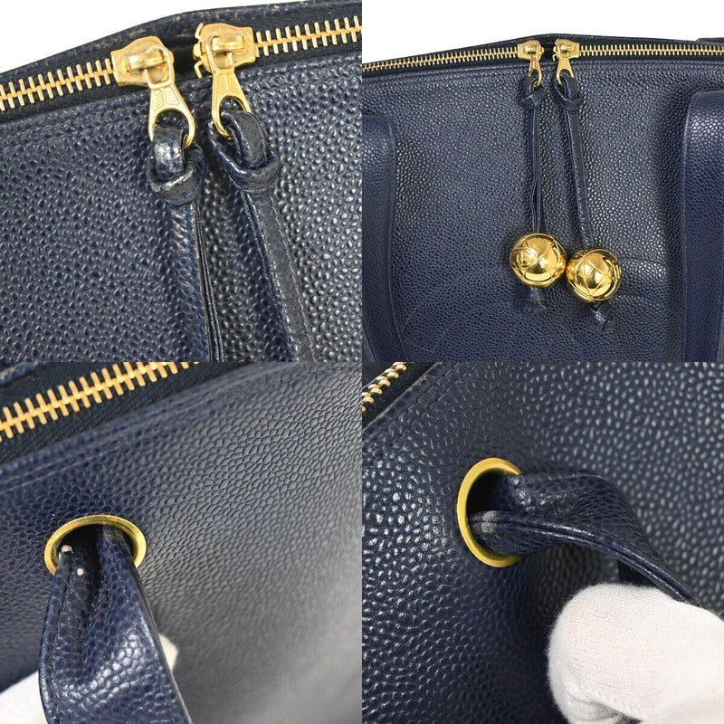 Chanel Cc Ball Charm Shoulder Bag Caviar