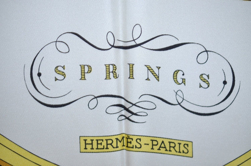 Hermes Carre 90 Scarf 'springs'