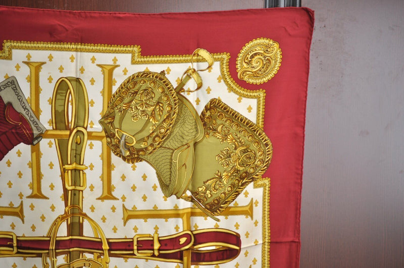Hermes Carre 90 Scarf 'selles A