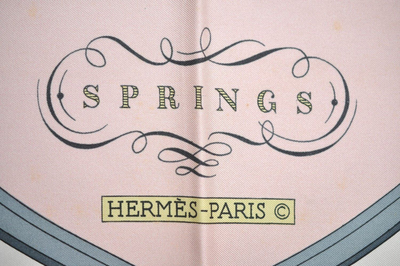 Hermes Carre 90 Scarf 'springs '