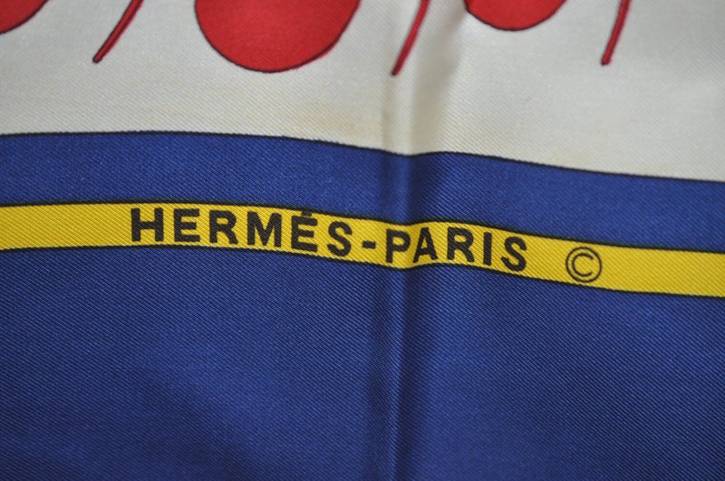 Hermes Carre 90 Scarf 'skyros' Silk