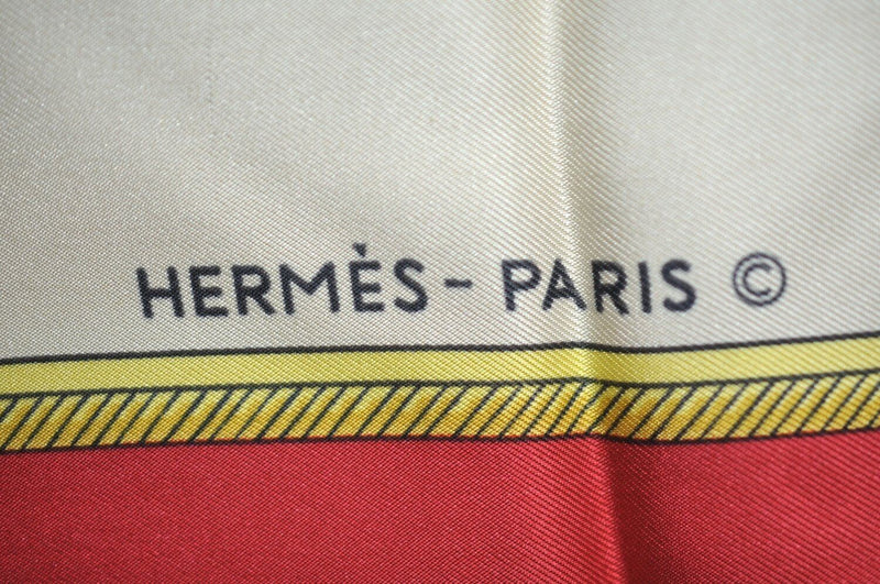 Hermes Carre 90 Scarf 'Les Voitures