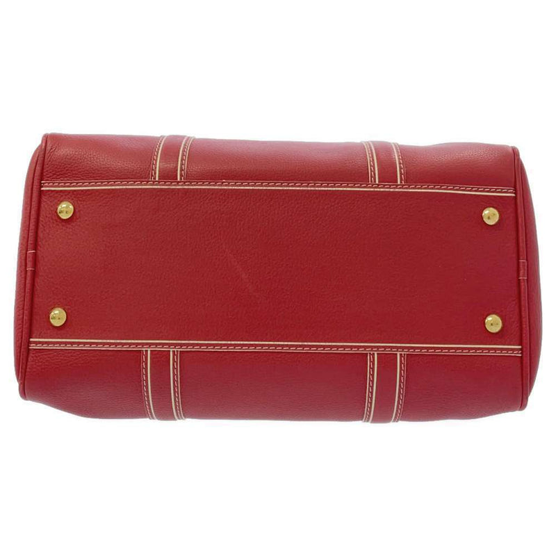 Louis Vuitton Carryall Leather Red