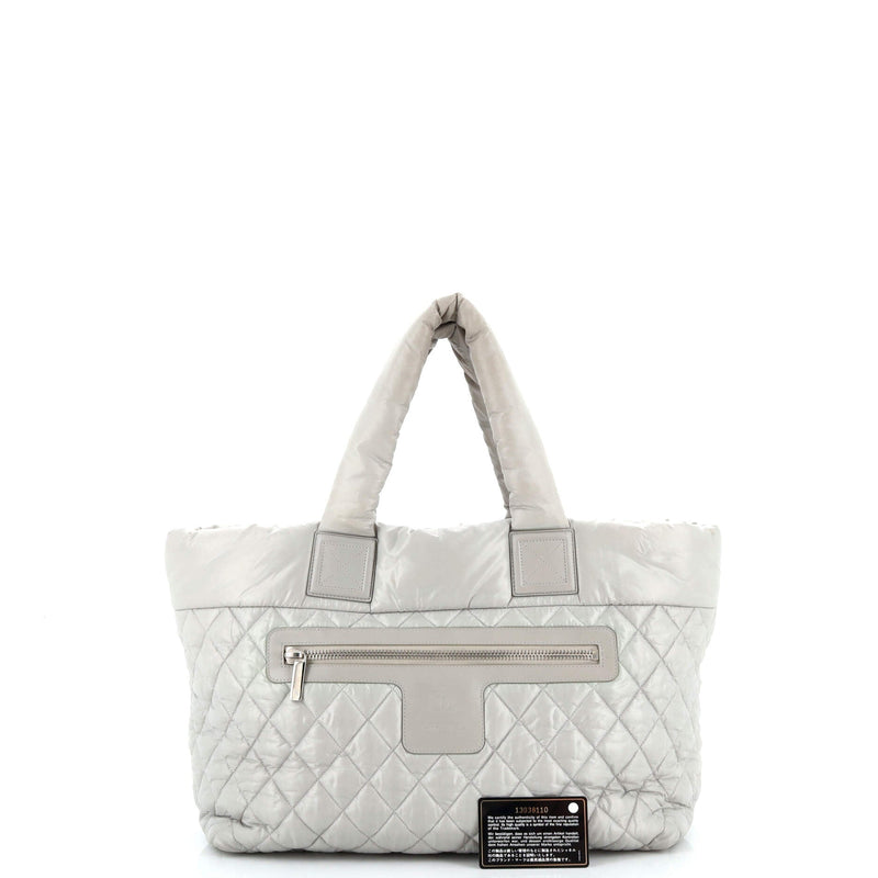 Chanel Coco Cocoon Zipped Tote Quilted