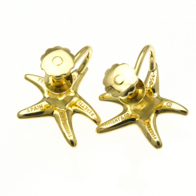 Tiffany Starfish Earrings No Stone