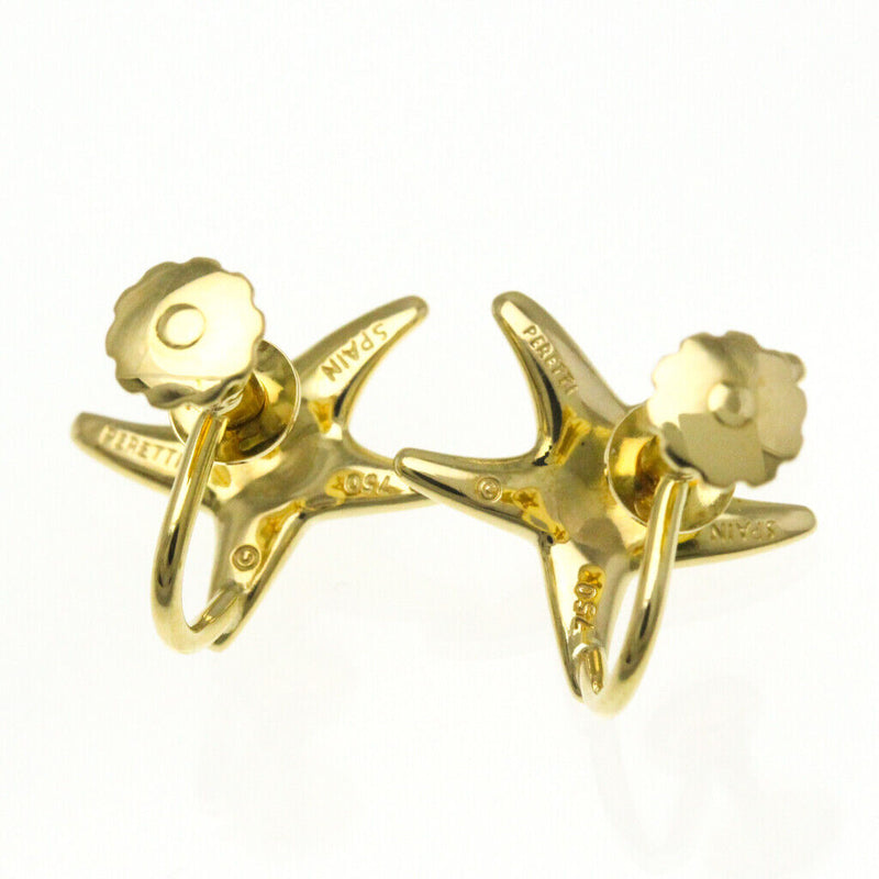 Tiffany Starfish Earrings No Stone
