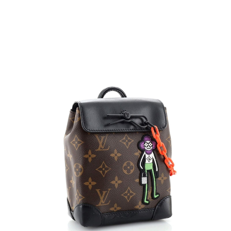 Louis Vuitton Steamer Bag Canvas With Lv