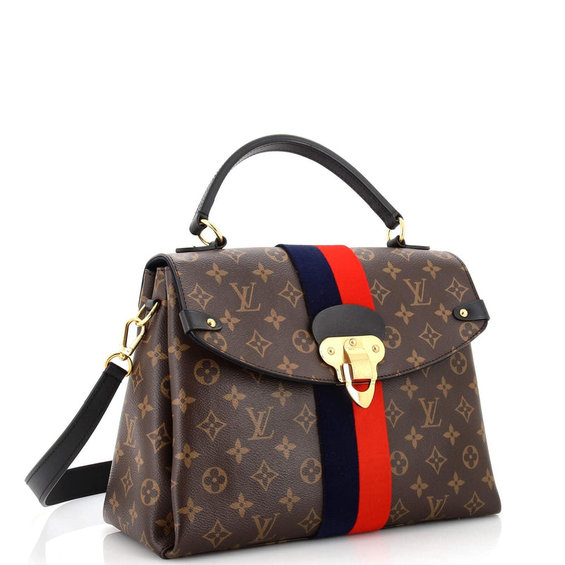 Louis Vuitton Georges Handbag Canvas Mm