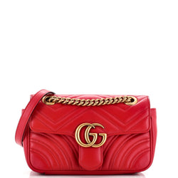 Gucci Gg Marmont Flap Bag Matelasse