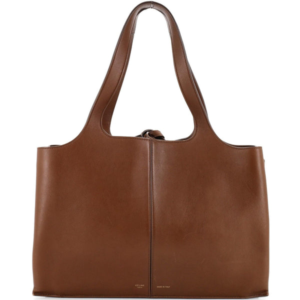 Celine Tri-Fold Shoulder Bag Smooth