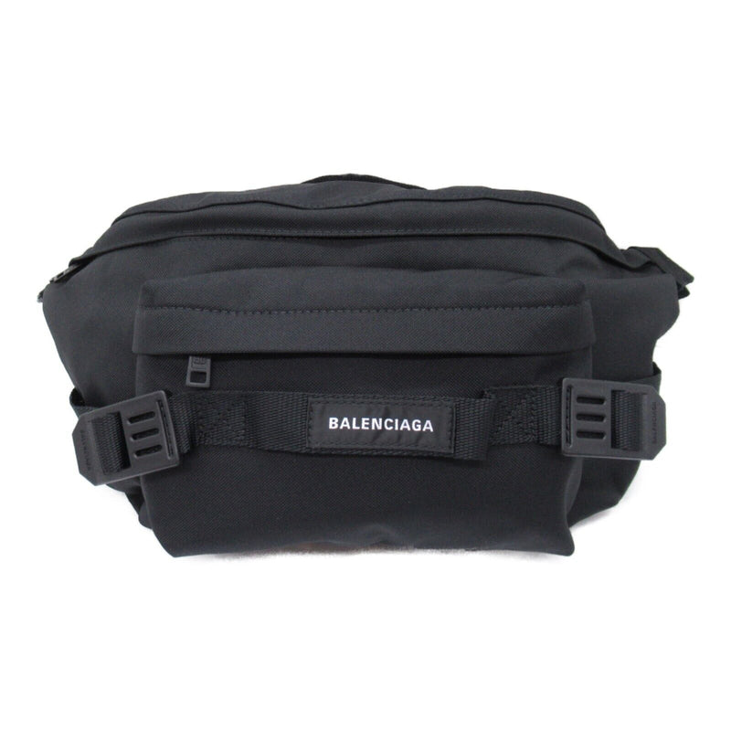 Balenciaga Waist Bum Bag Nylon Black