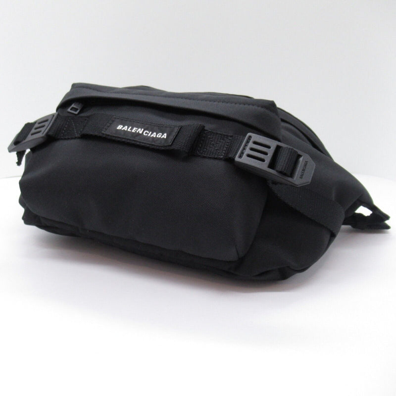 Balenciaga Waist Bum Bag Nylon Black