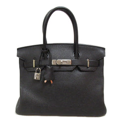 Hermes Birkin 30 Black Handbag Togo