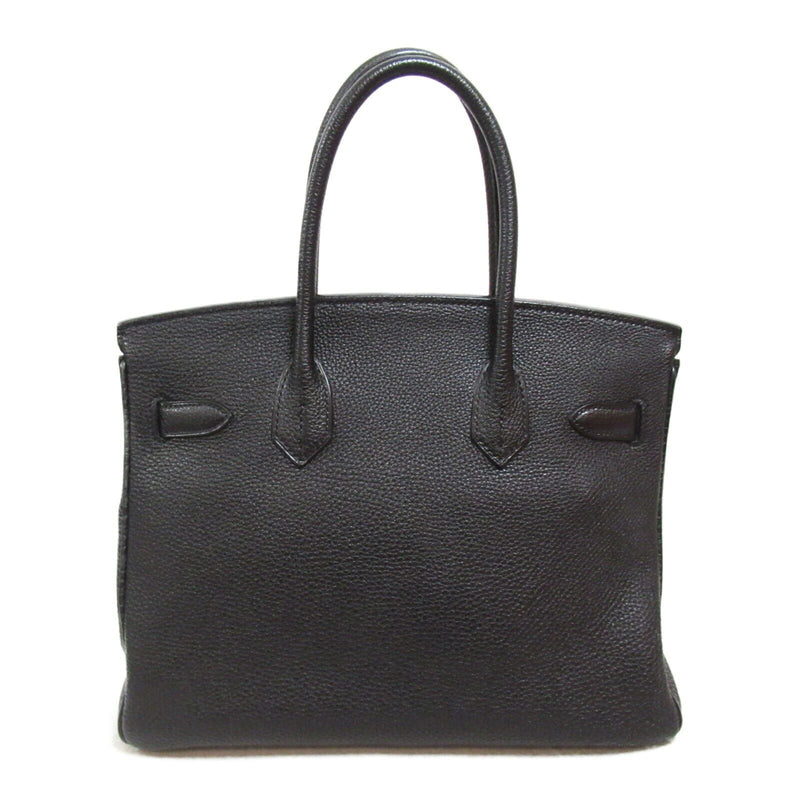 Hermes Birkin 30 Black Handbag Togo