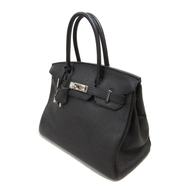 Hermes Birkin 30 Black Handbag Togo