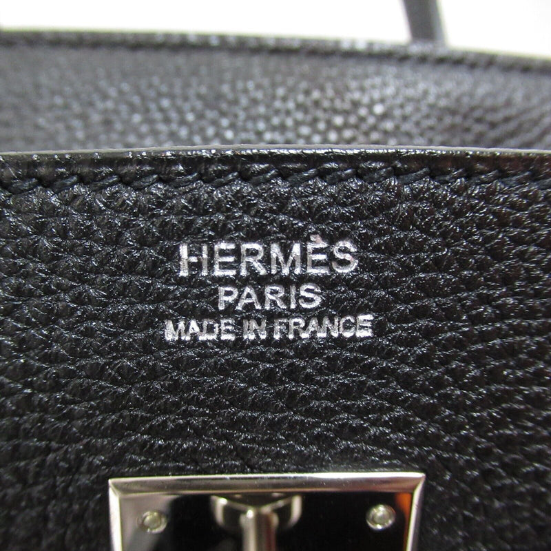 Hermes Birkin 30 Black Handbag Togo