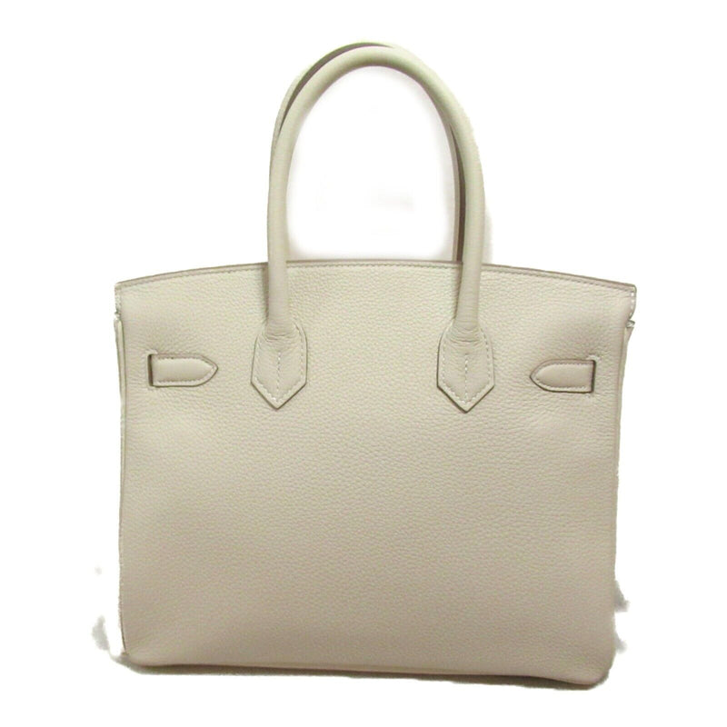 Hermes Birkin 30 Craie Handbag Togo