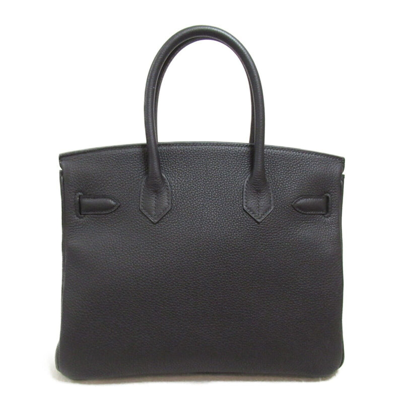 Hermes Birkin 30 Black Handbag Togo