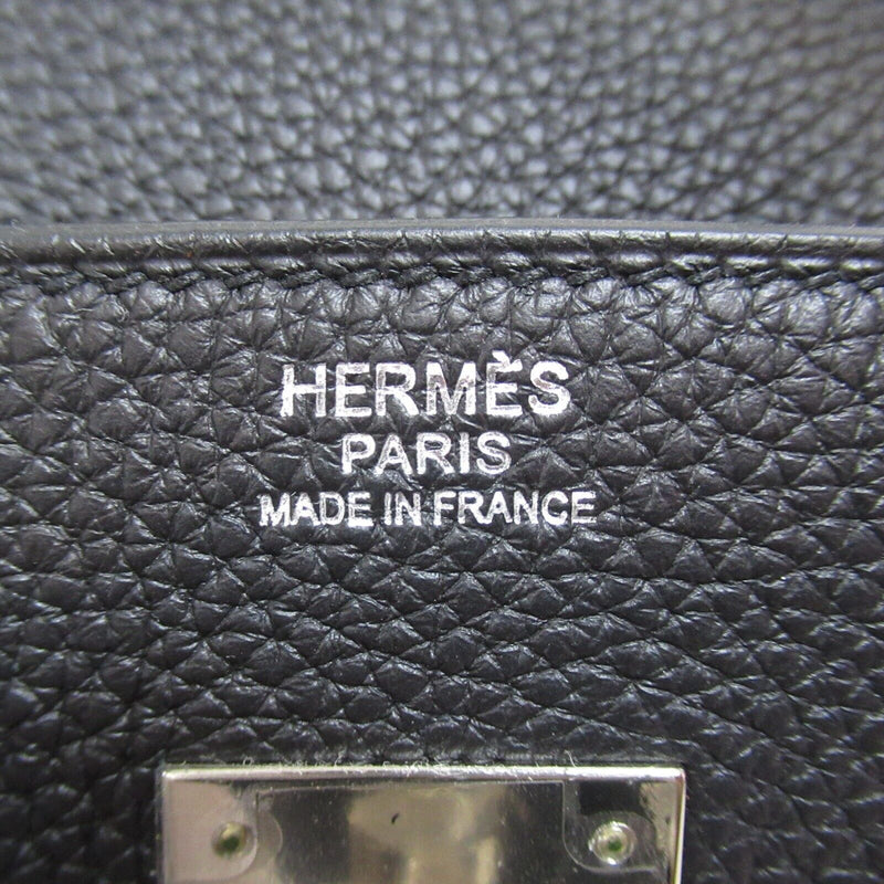 Hermes Birkin 30 Black Handbag Togo