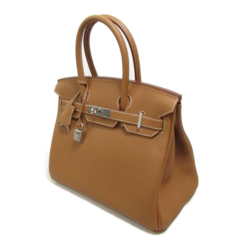 Hermes Birkin 30 Gold Handbag Togo