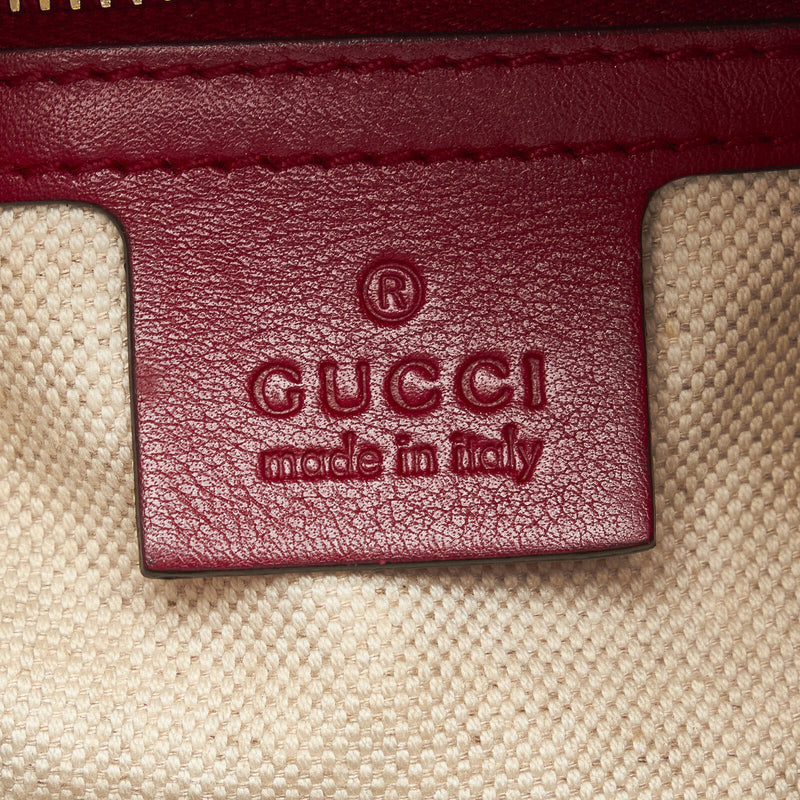 Gucci Microguccissima Boston Red