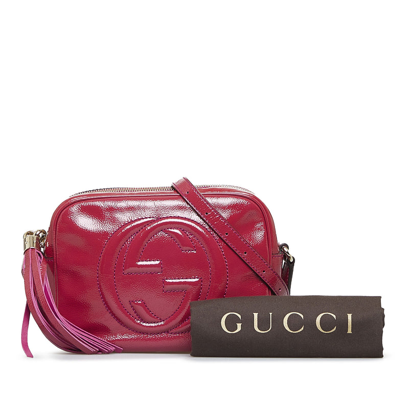 Gucci Soho Disco Pink Dark Patent