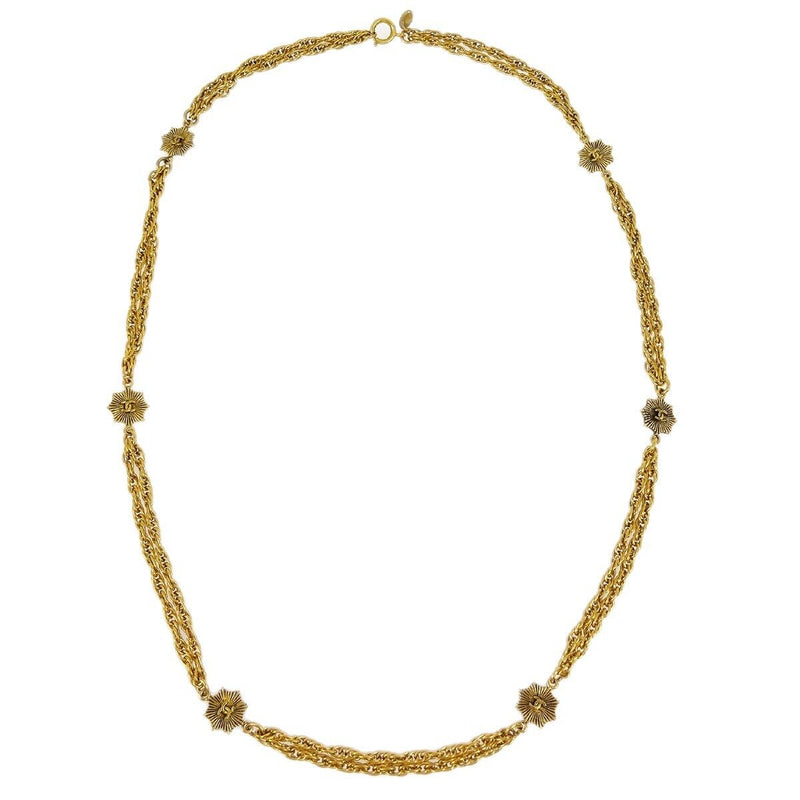 Chanel Gold Chain Necklace