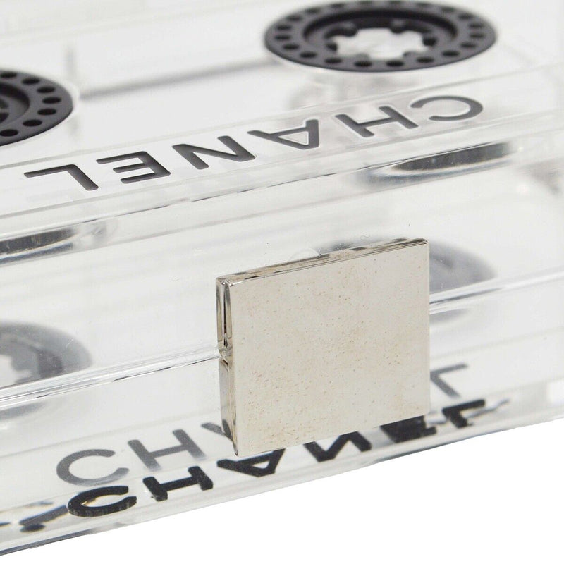 Chanel Clear Acrylic Cassette Tape