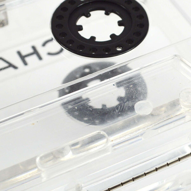 Chanel Clear Acrylic Cassette Tape