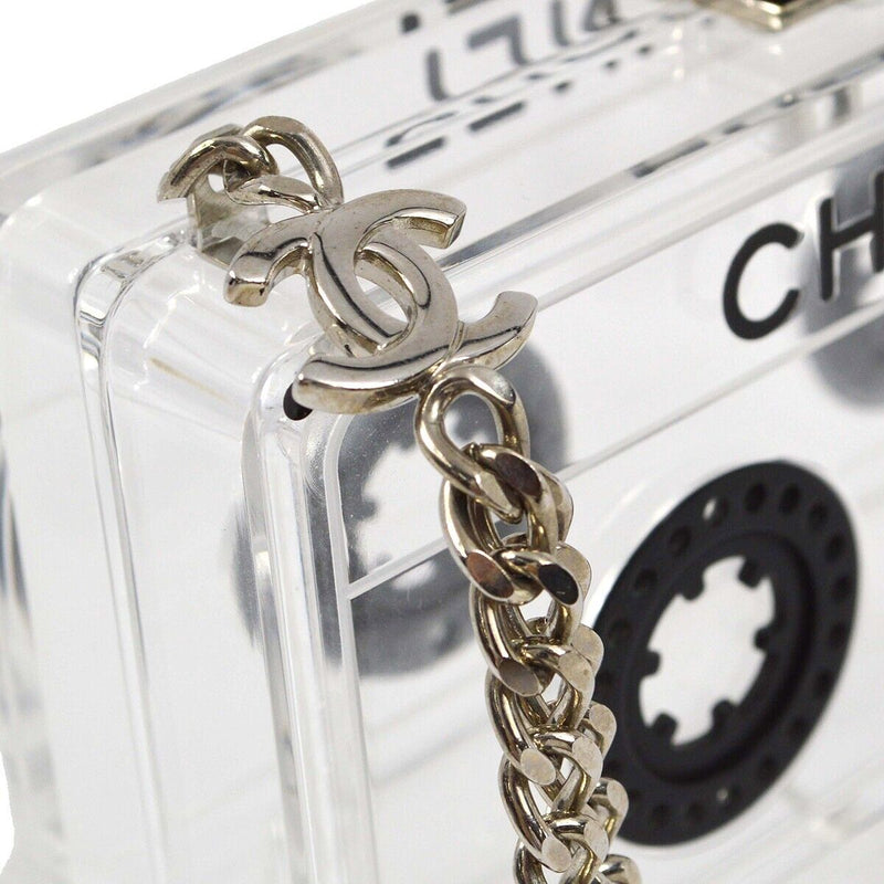 Chanel Clear Acrylic Cassette Tape