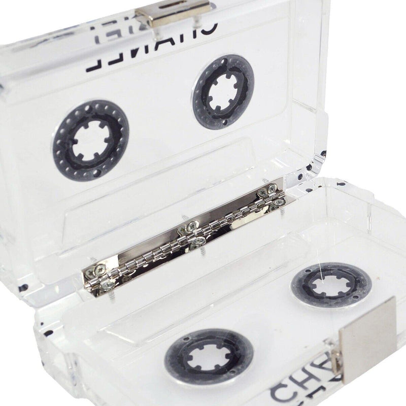 Chanel Clear Acrylic Cassette Tape