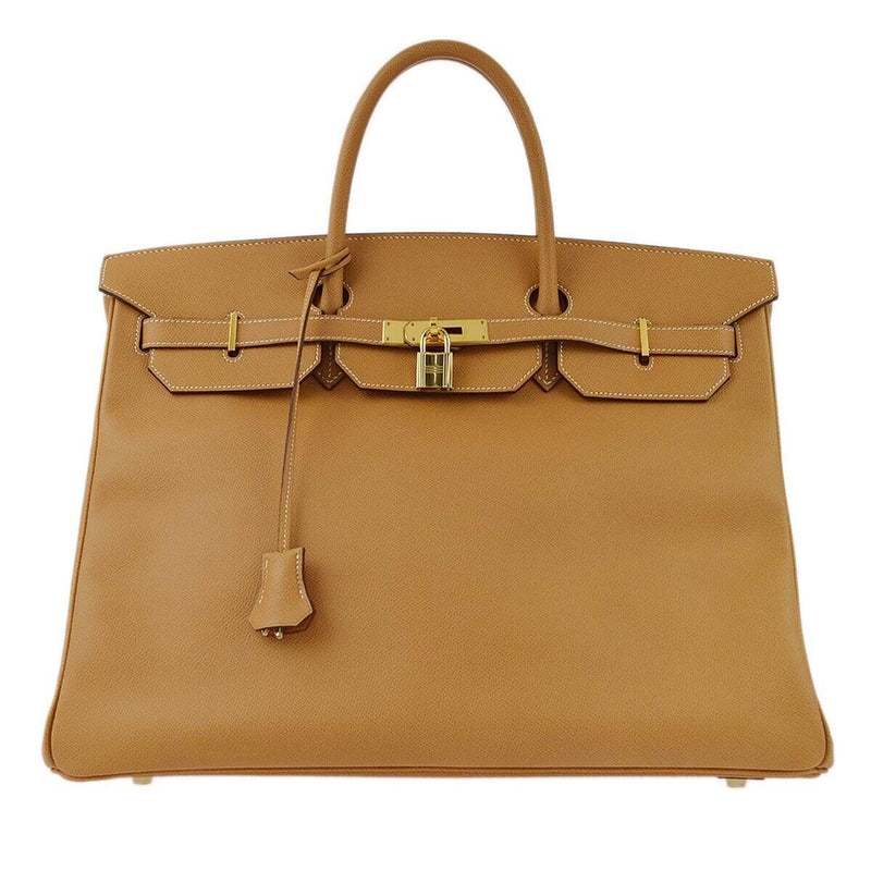 Hermes Natural Epsom Birkin 40 Handbag