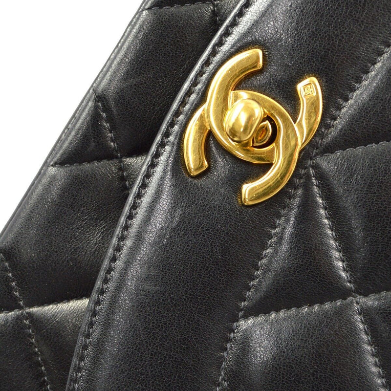 Chanel Black Lambskin Small Diana