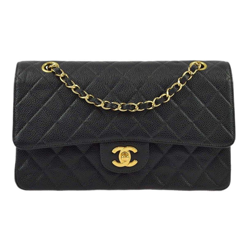 Chanel Black Caviar Medium Classic