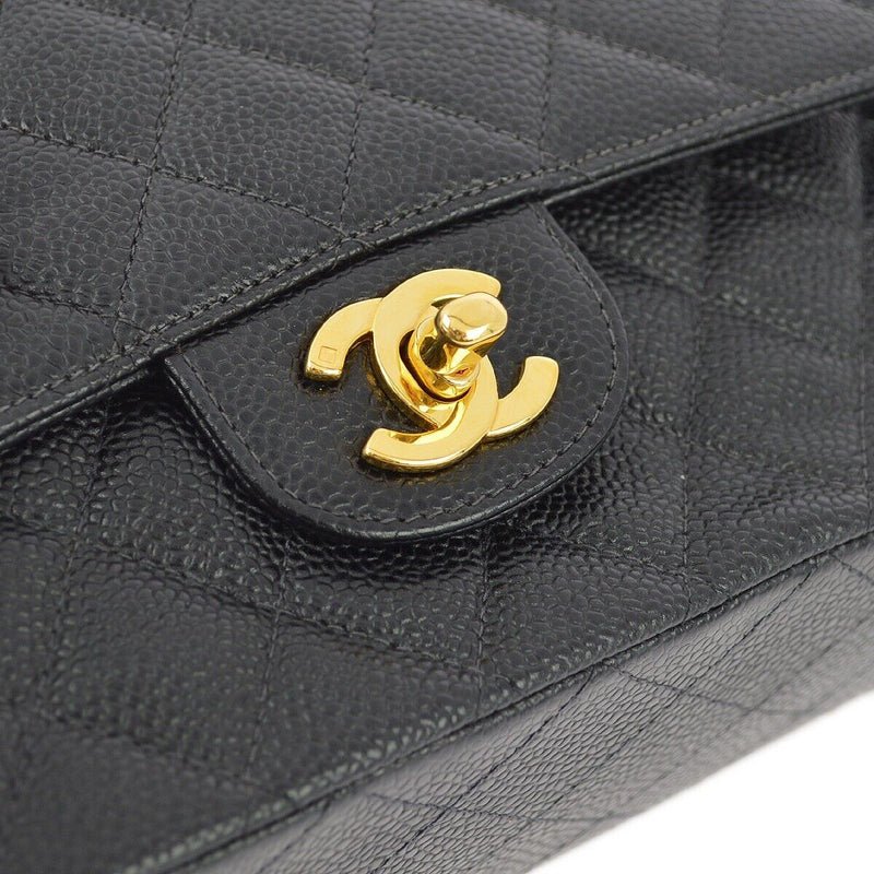 Chanel Black Caviar Medium Classic