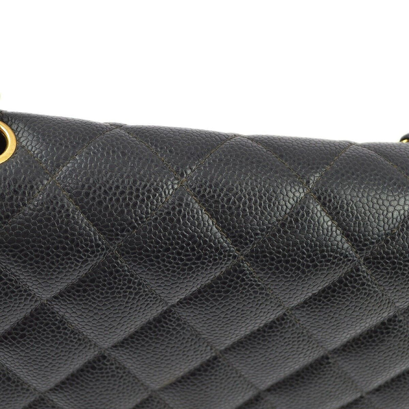 Chanel Black Caviar Medium Diana