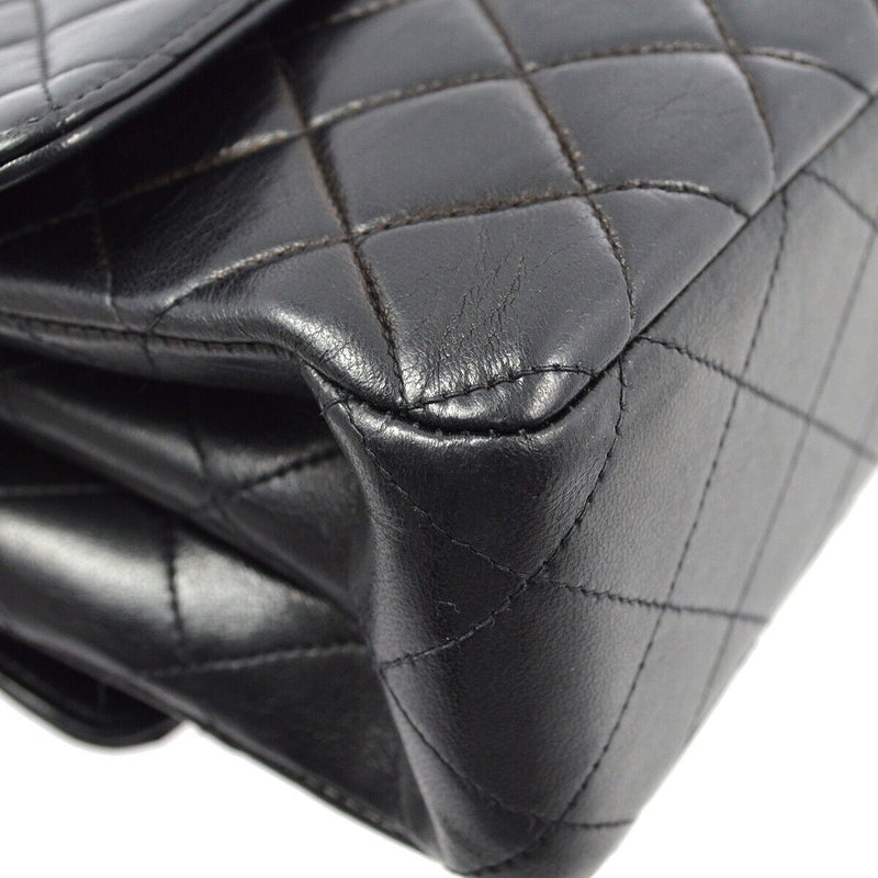 Chanel Black Lambskin Double Sided