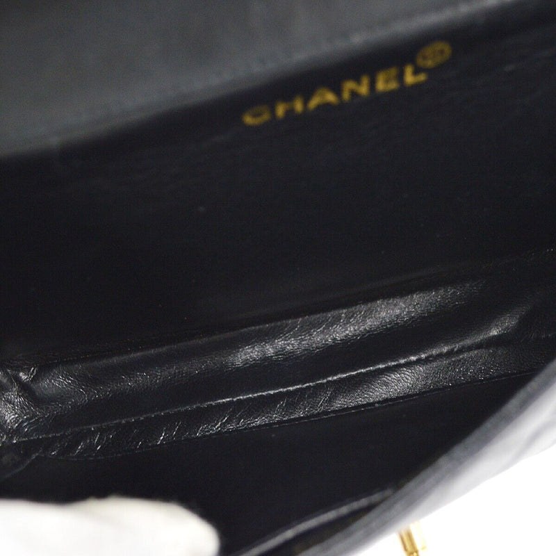 Chanel Black Lambskin Double Sided