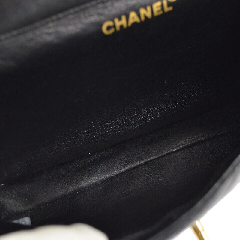 Chanel Black Lambskin Double Sided