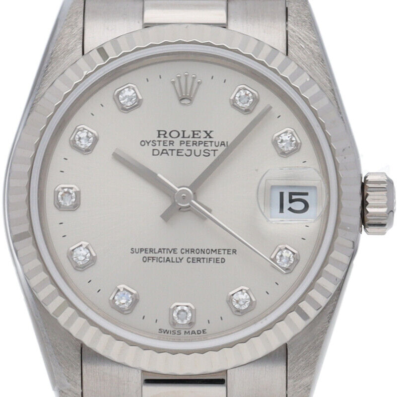 Rolex Datejust Boys Watch 10P Diamond