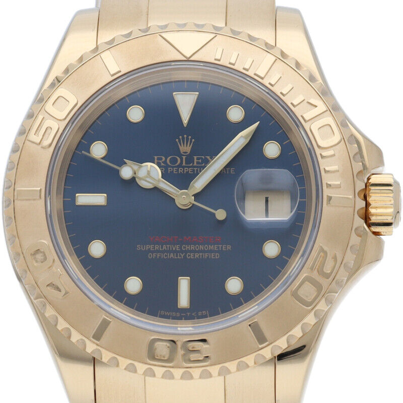 Rolex Yacht Master Men's Watch Blue Box