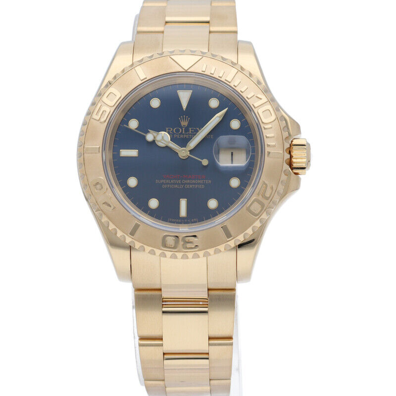 Rolex Yacht Master Men's Watch Blue Box