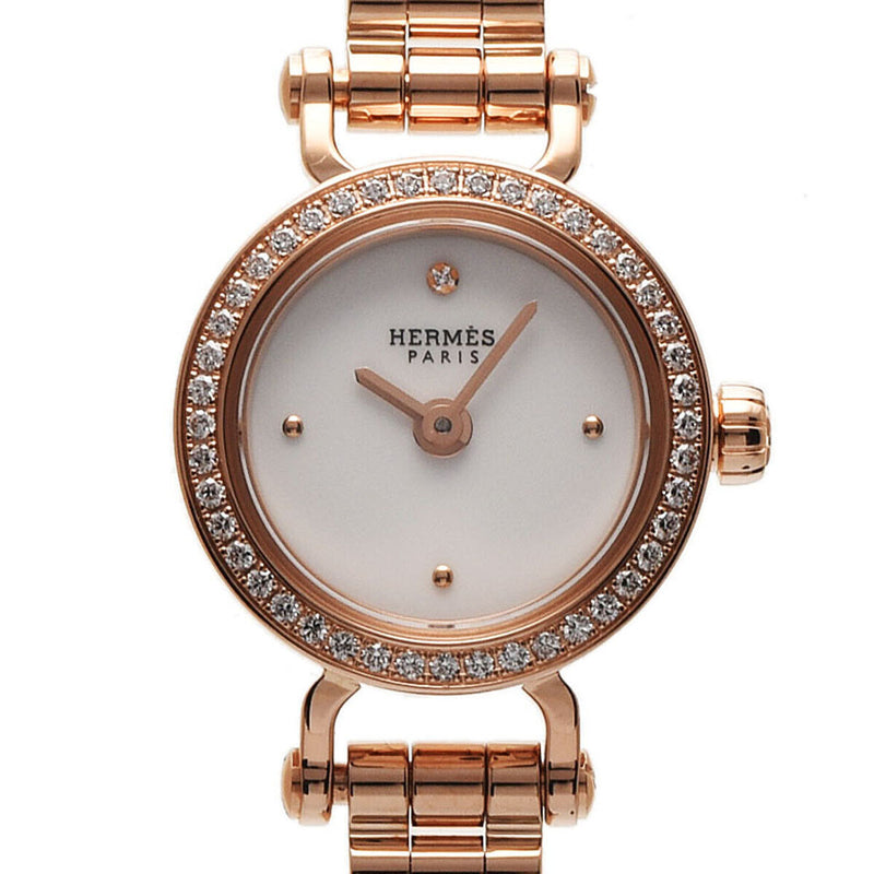 Hermes Faubourg Bezel Diamond Watch