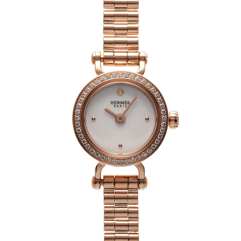 Hermes Faubourg Bezel Diamond Watch