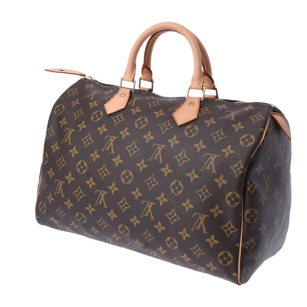 Louis Vuitton Speedy 35 Brown Hand Bag