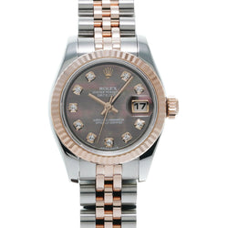 Rolex Datejust 10P Diamond Watch