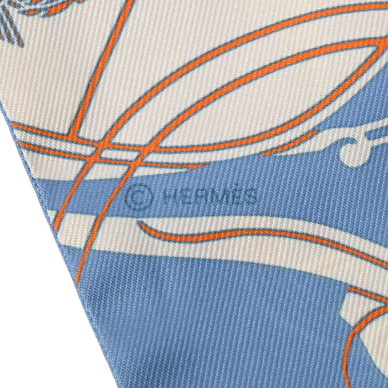 Hermes Twilly Ex Libris Marb Blue