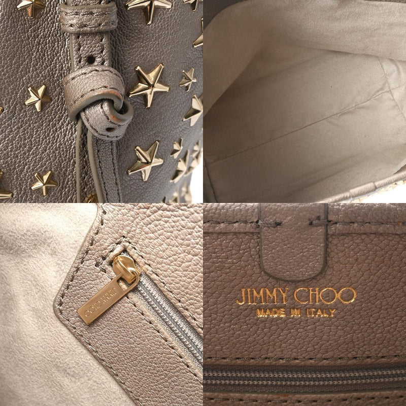 Jimmy Choo Star Studs Handbag Silver -