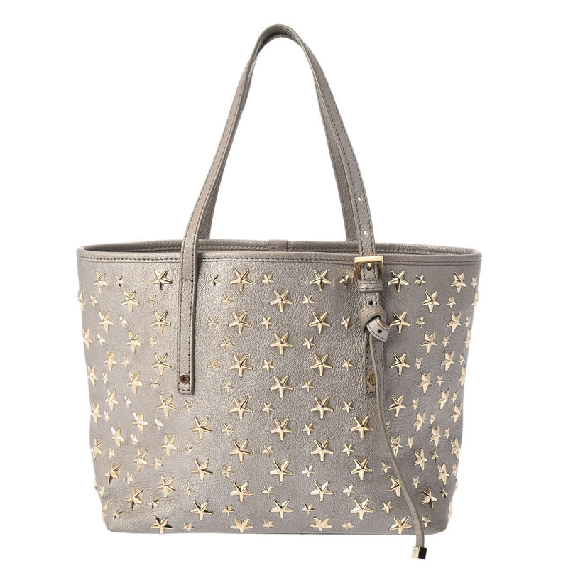 Jimmy Choo Star Studs Handbag Silver -